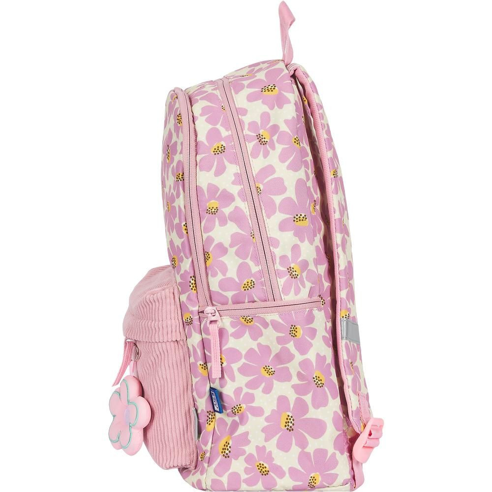 Plecak szkolny Oxford Bloom różowy